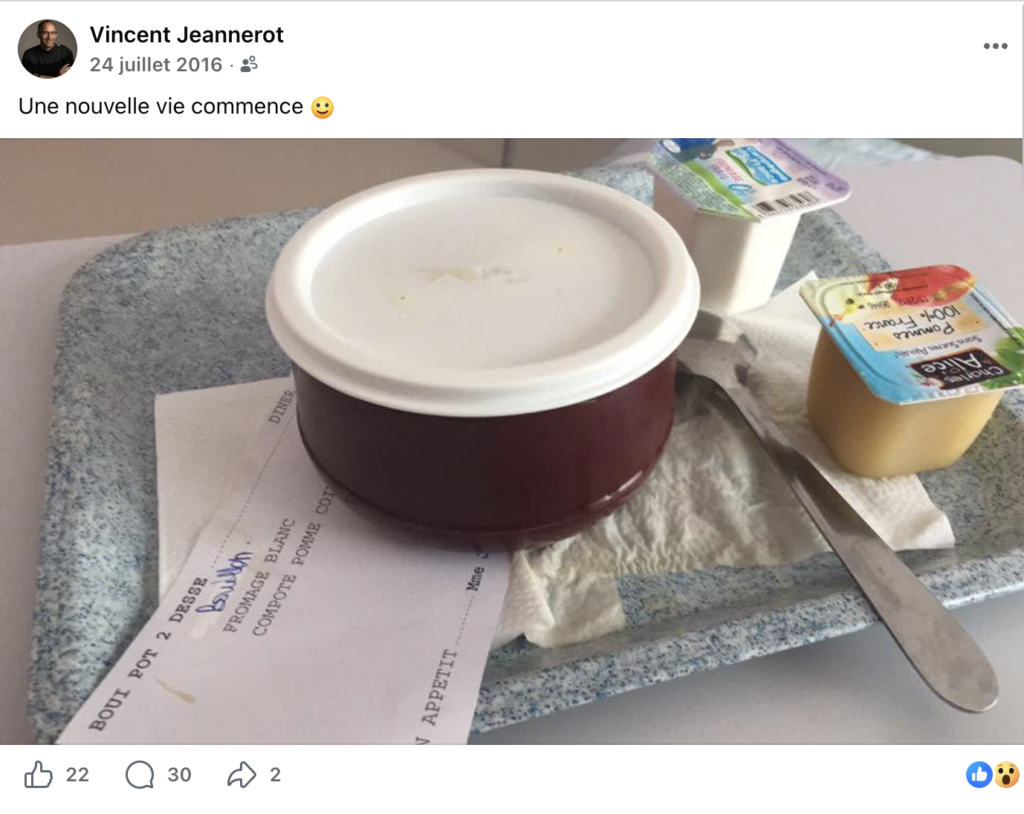 Bypass Gastrique : 10 Ans Après, De 140 À 90 Kg. Mon Bilan Sans Filtre 2 Vincent Jeannerot 140 Kilos À 90Kg By Pass Post Dernier Repas