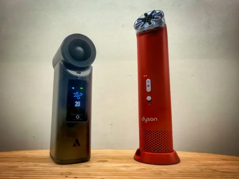 Test Des Dyson Hushjet Vs Aecooly Pm01S : Quel Ventilateur Choisir ? 1 Test Ventilateur De Poche - Aecooly Vs Dyson